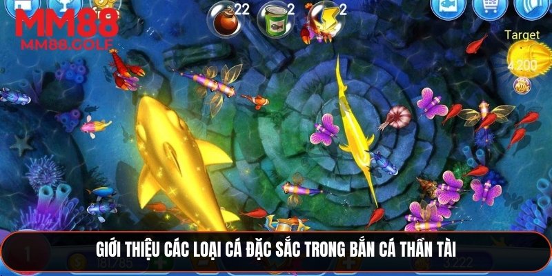 Khám phá các loài cá nổi bật trong game săn cá thần tài